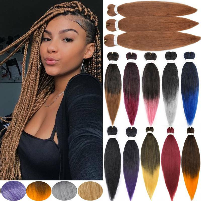 XPression Ultra Braid 100% Kanekalons Braiding Pre-Stretched Perm Hair Extension