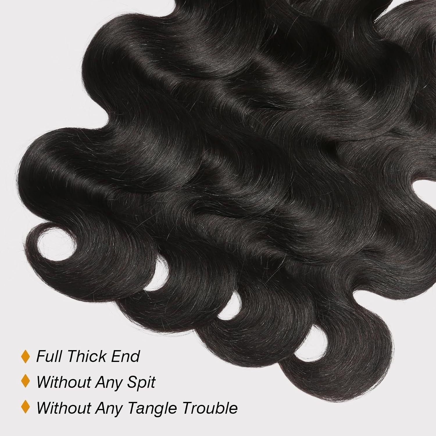 Brazilian Body Wave Human Hair Bundles – 22 24 26 Inch