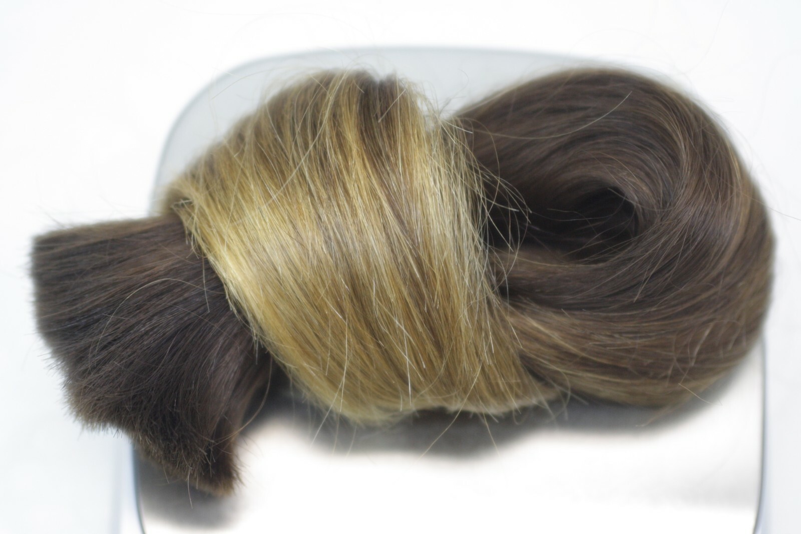 Russian Ukrainian Slavic Hair Extension + bleached ends 42cm/16,5″; 122gr/4,3oz