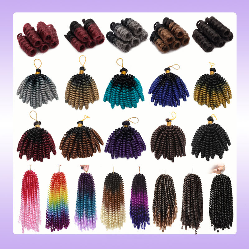 Jamaican Bounce Curly Crochet Braids Toni Curls Hair Extensions Real As Human