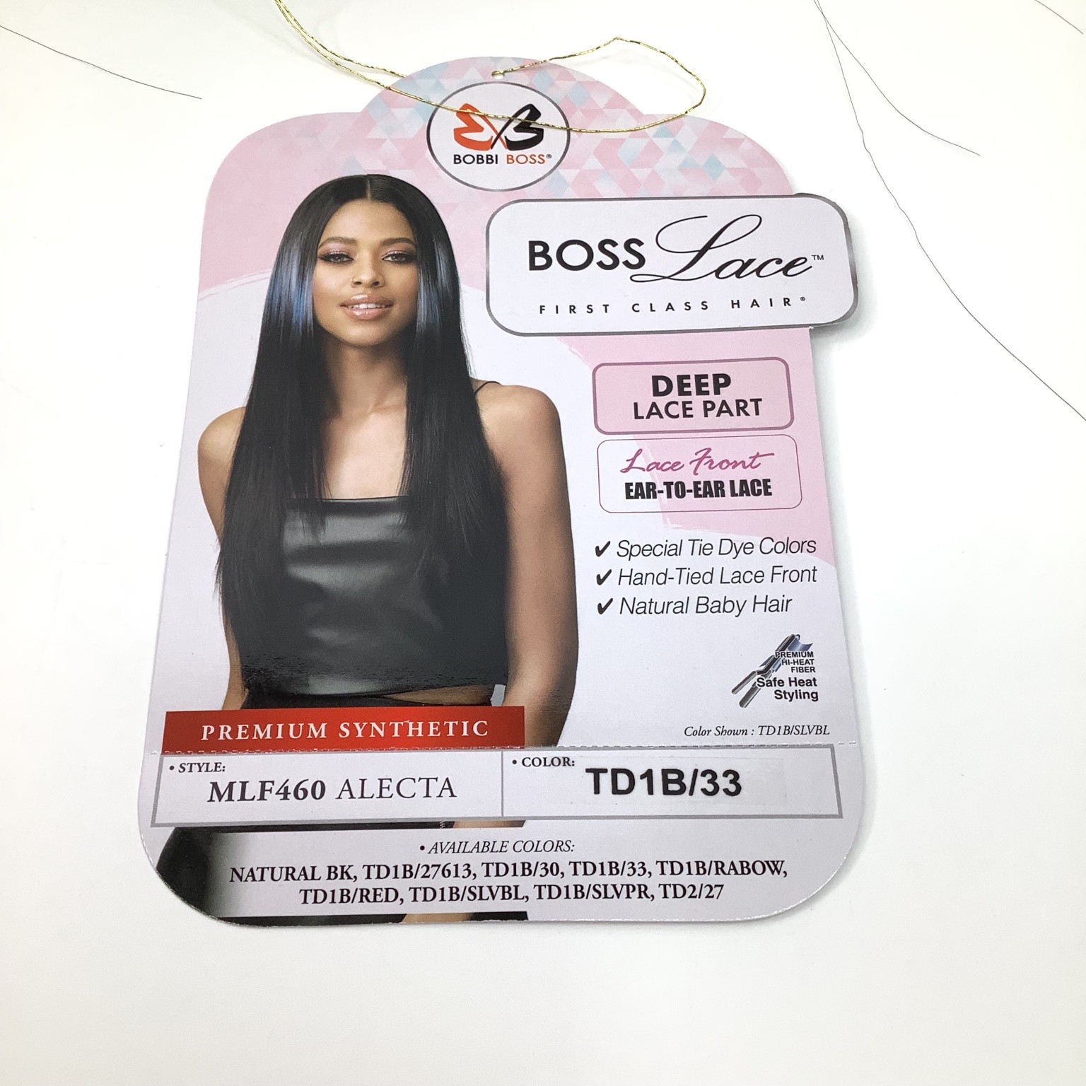 BOBBI BOSS MLF460 ALECTA BOSS Lace Deep Part Synthetic Wig TD1B/33