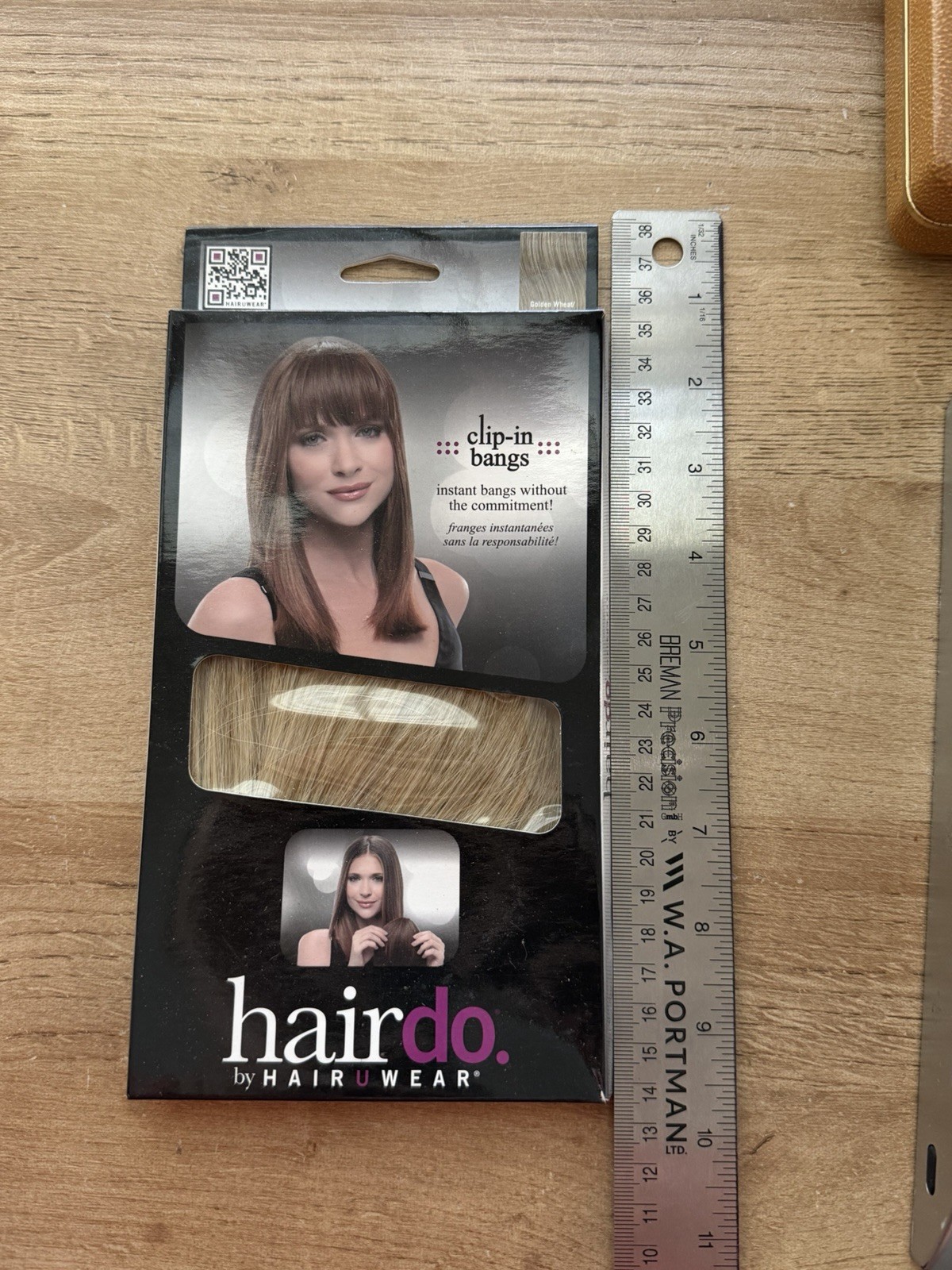 Hair Do By Hairuwear Modern Fringe Golden Blonde Honey Wheat Light RH14 88H