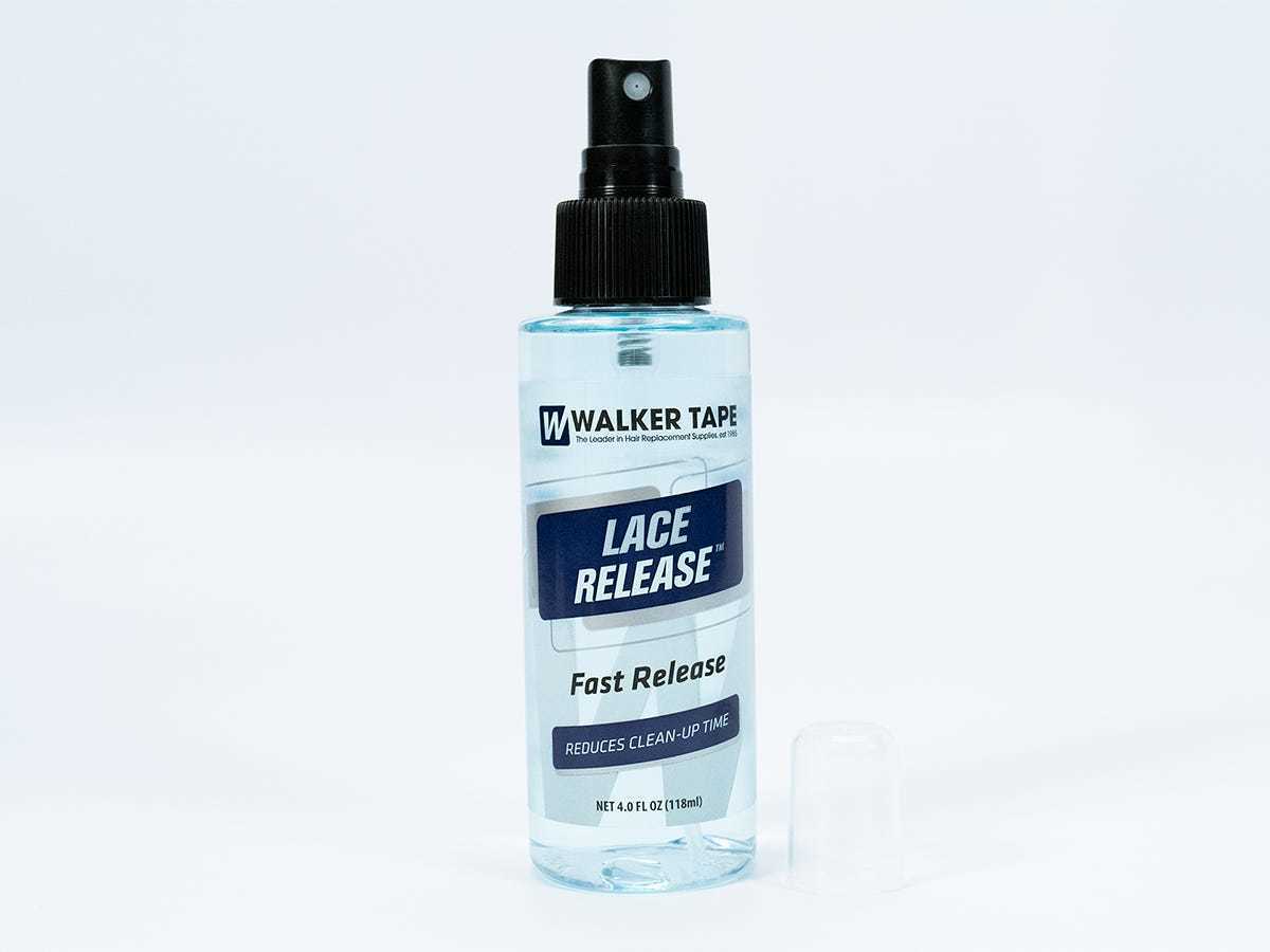 Walker Tape Lace Release 4oz Spray for Wig, Toupee, Hairpiece – Adhesive Release