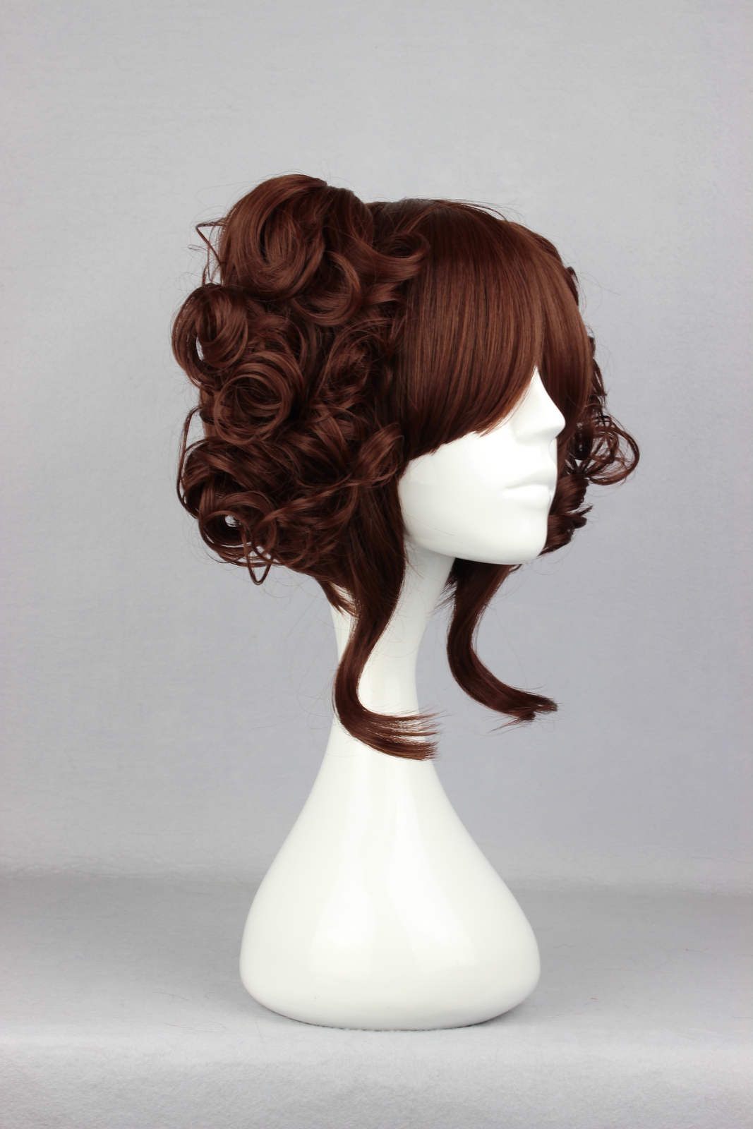 Cosplay Wig Party Wigs Full Synthetic Hair 35cm/13.8″ Lolita Cute Brown