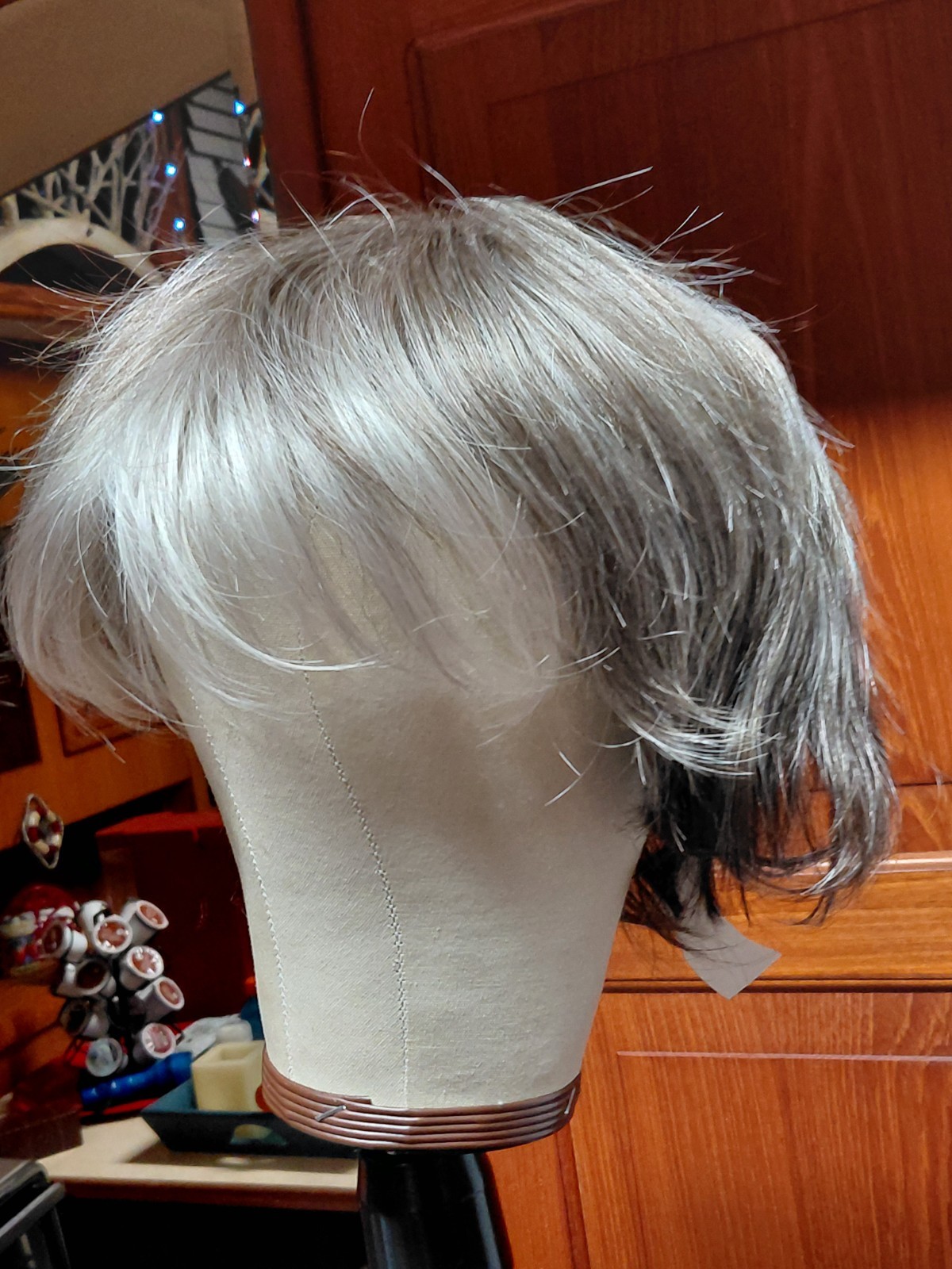Godiva’s Secret Wig Large Sandy Silver Freedom Synthetic Hairpiece