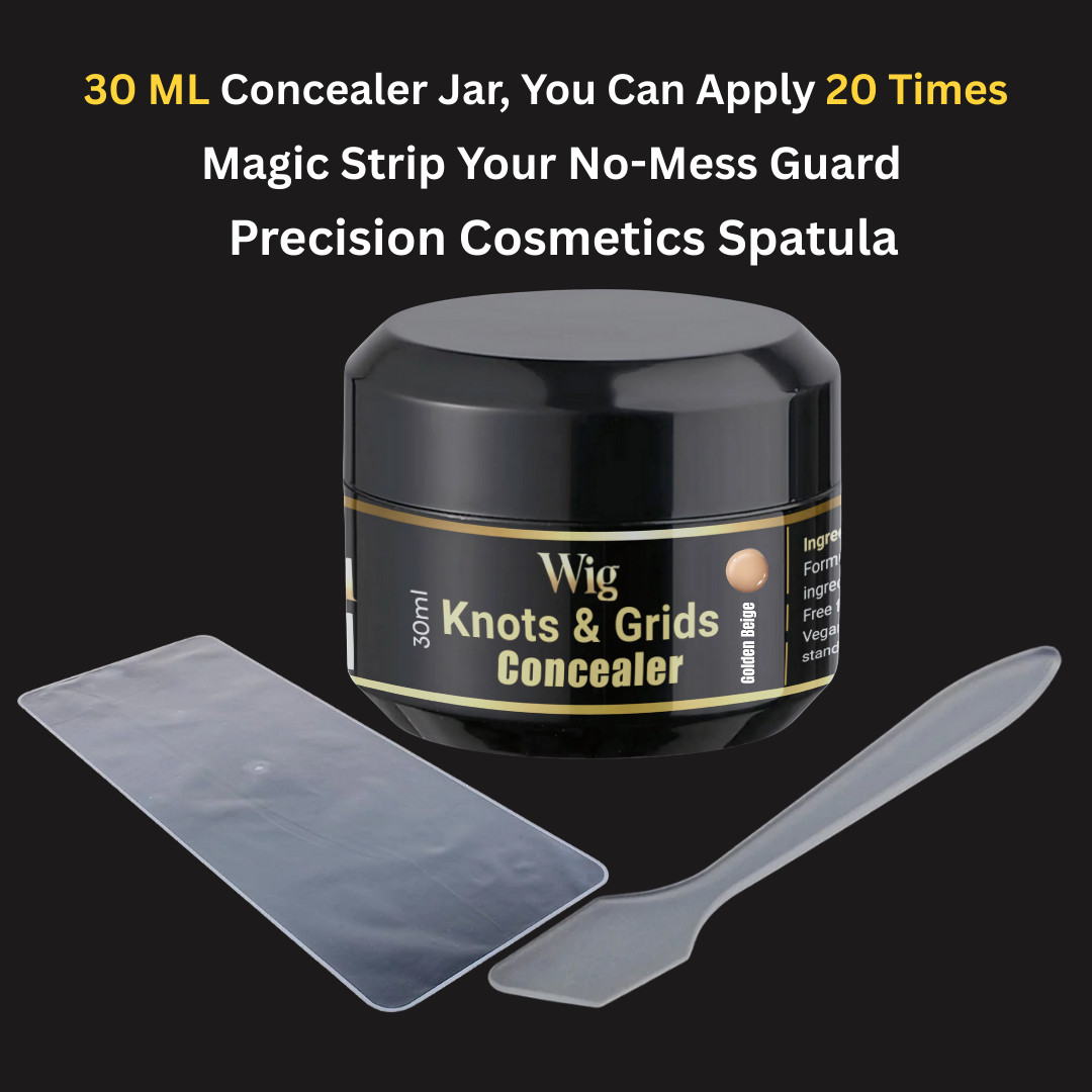 Golden Beige-Advanced Lace Wig Knots Holes & Grid Concealer 30 ml Jar