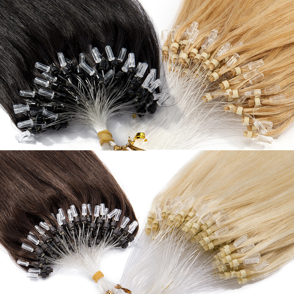 CLEARANCE Micro Loop Beads Real Remy Human Hair Extensions Ring 150S Balayage