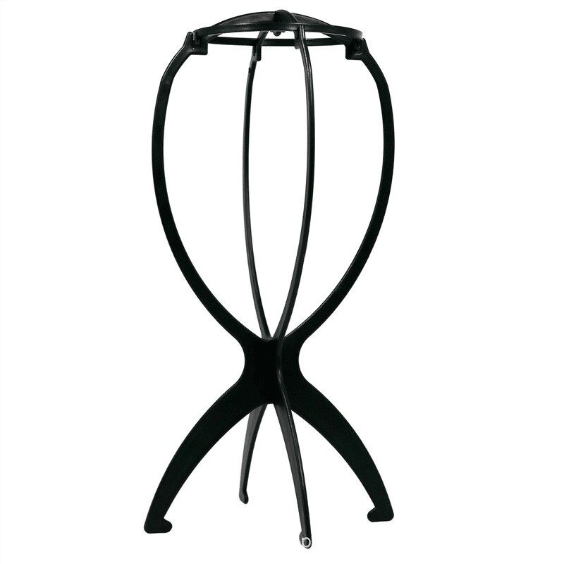 2× Hat Head Wig Stand lot Wig Stand Holder for Multiple Wigs Display Collapsible