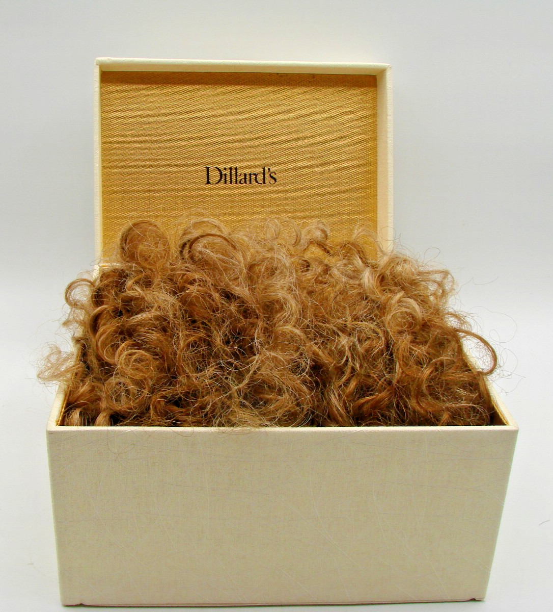 Bobbi Boss Midway Womens Curly Hair Wig Golden Blonde Box Lace Front Adjustable