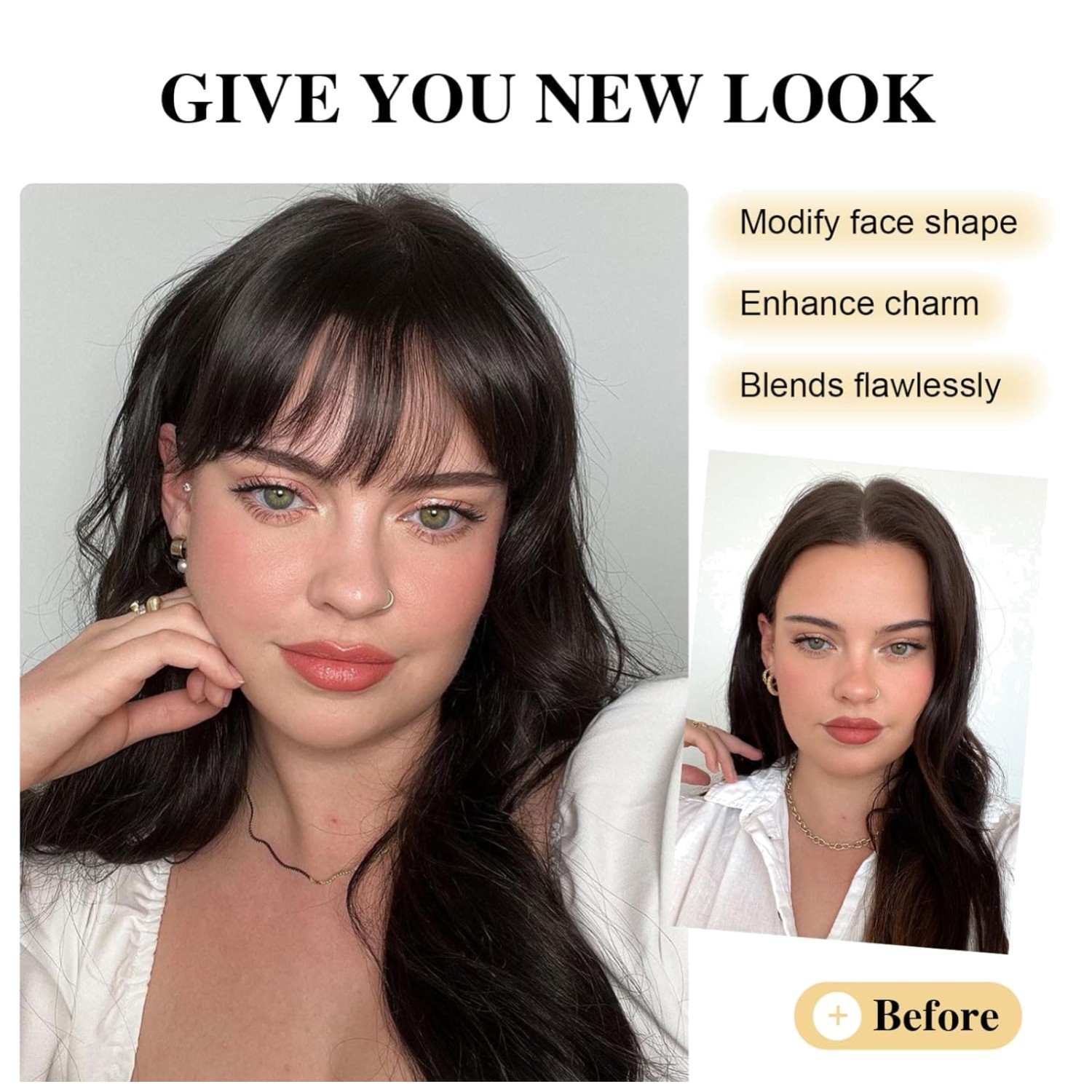 Daily Wear Wispy Bangs Hair Extensions