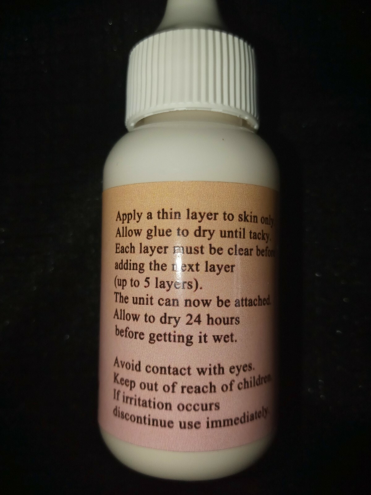 Natural Beauty 360 Lace Wig Glue…Extreme Hold!!!! 1.3 oz
