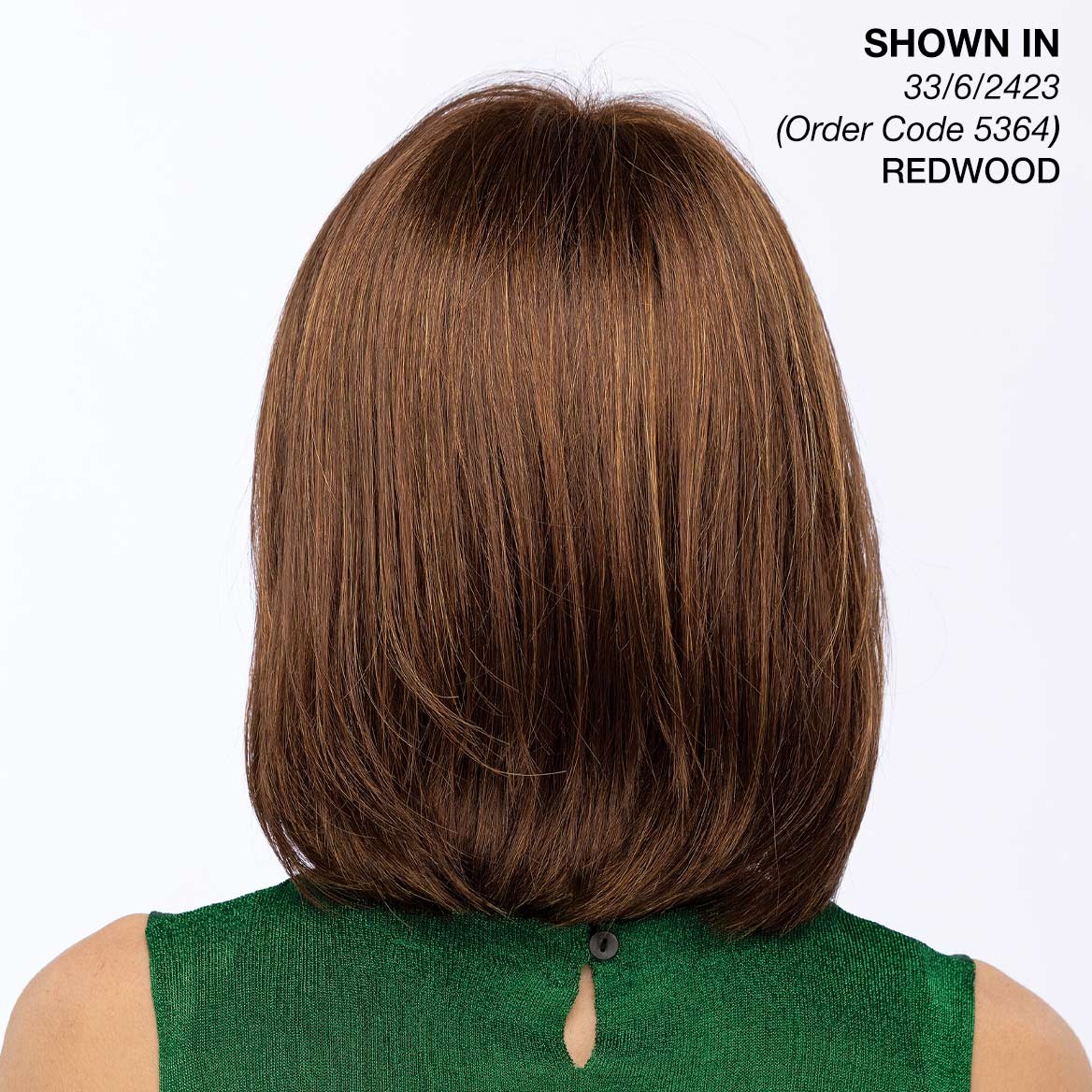 Paula Young® Synthetic Bonnie Wig, Redwood, Average