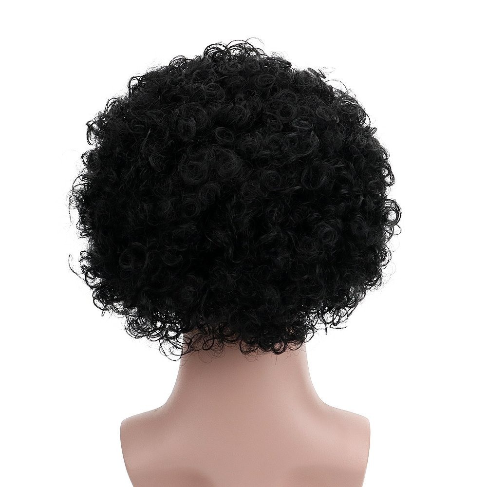 Fluffy Afro Synthetic Clown Wig for Men Women Cosplay Party Halloween Costume