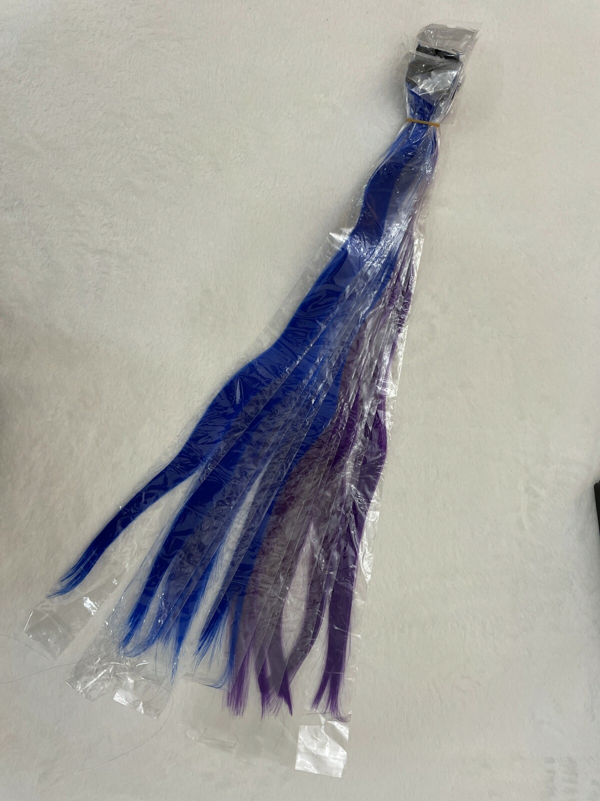 12 Pcs Colored Party Highlights Colorful Clip Hair Extensions 22in Straight