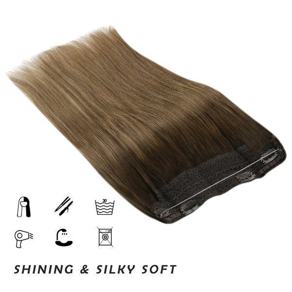 Sunny Hair FISHLINE 14″ Balayage Sunrise Ombre Wire Hair Extensions FP 3-8-22