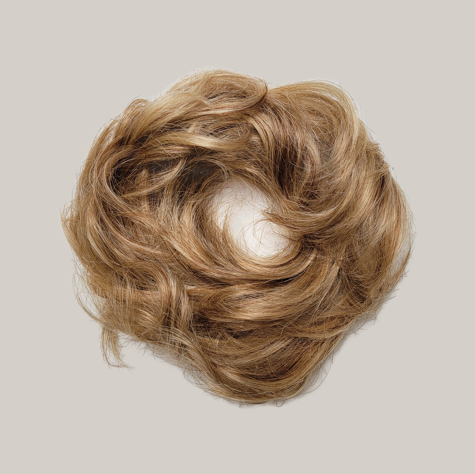 STYLD by Ken Paves [NEW] MADRID Human Hair Natural Bun Scrunchie Hair Extension