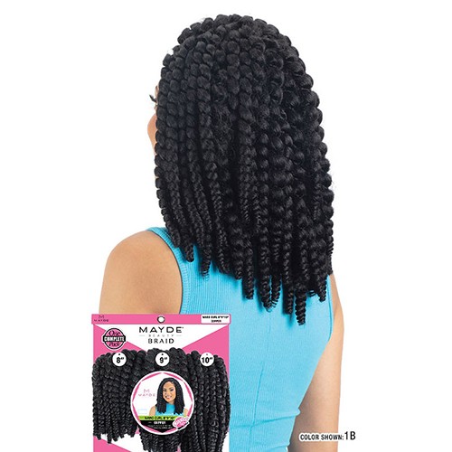 Mayde Beauty Curlypop Wand Curl 8″9″10″
