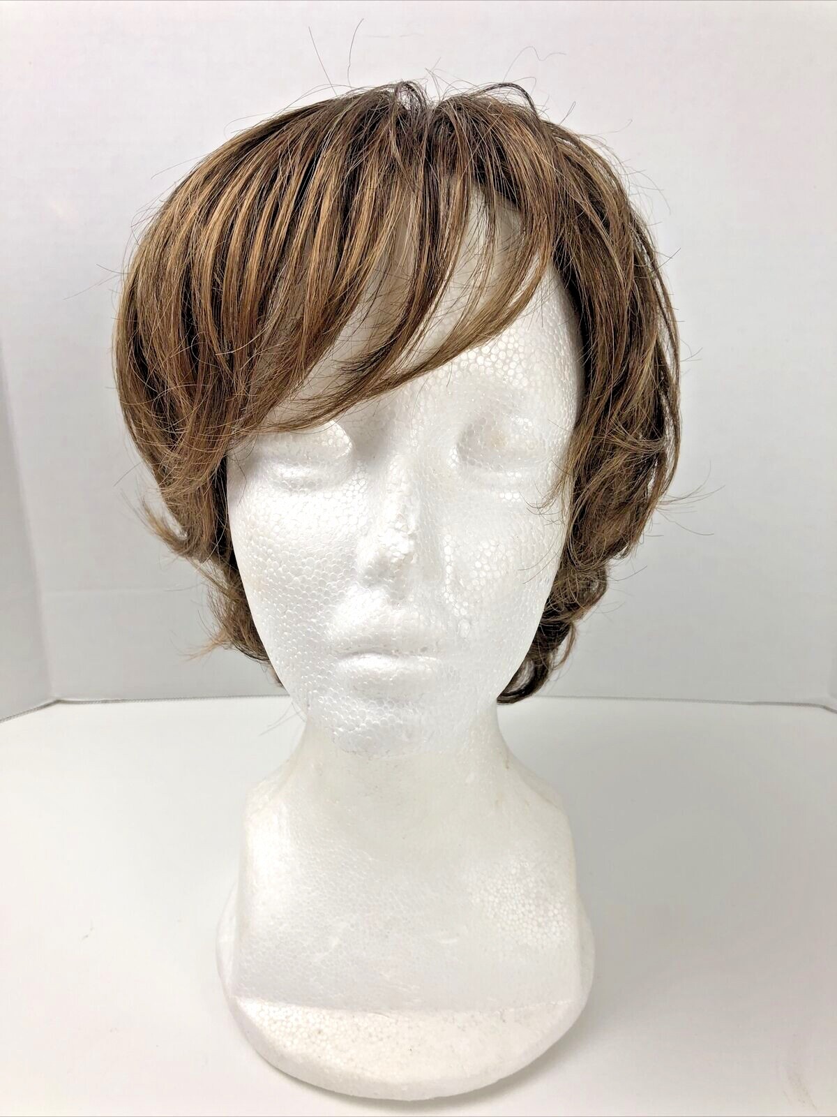 Paula Young Whisper Lite Wig “Alex” Size Average Pecan Delight Brown Layered