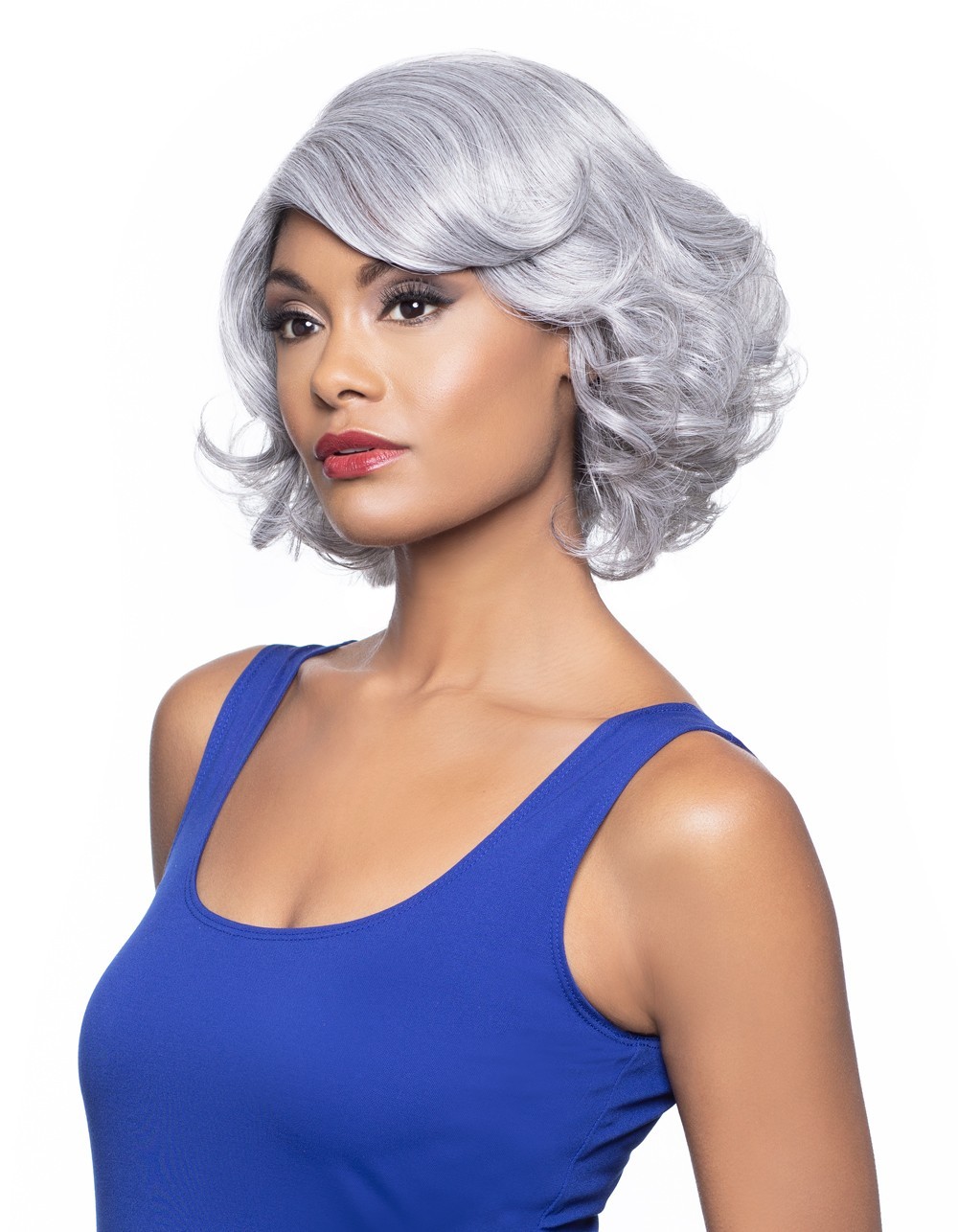 Foxy Silver YOHANNA LACE TOP Wig, Stylish and Natural-Looking Synthetic Wig