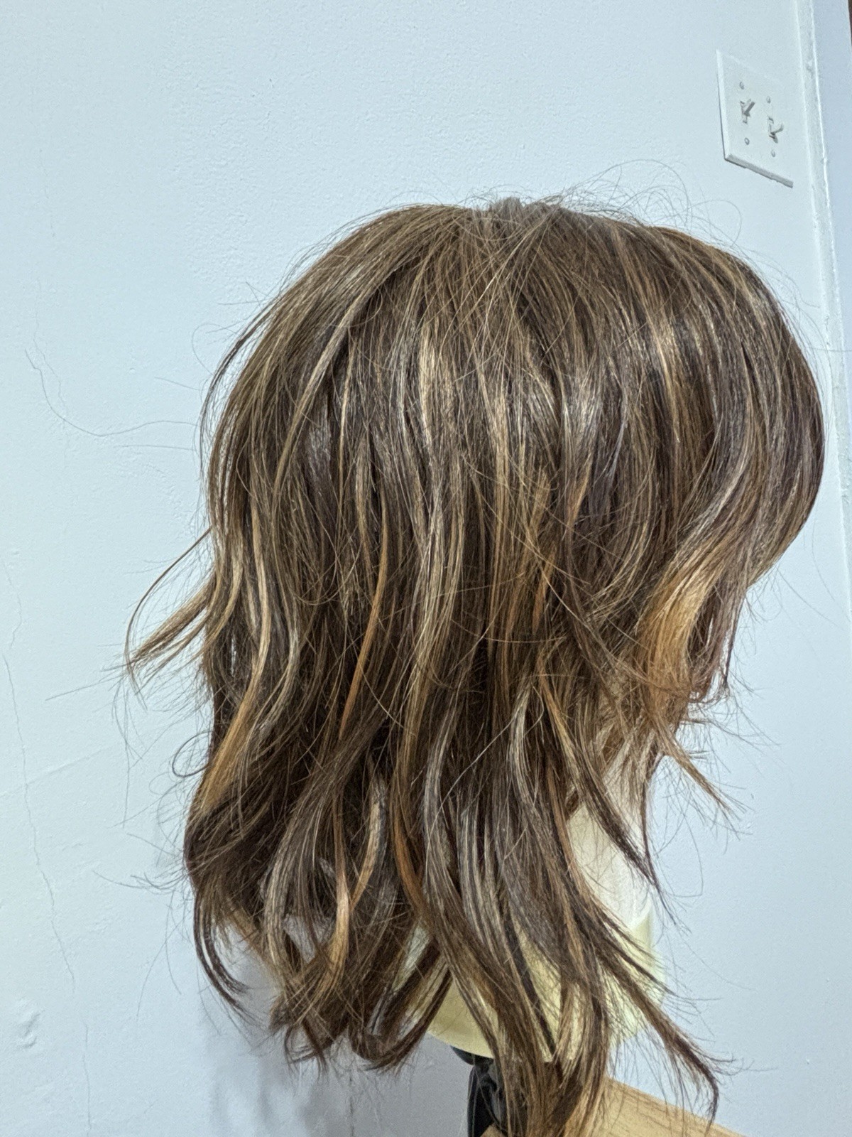 Belle Tress City Collection Modena Lace Front Wig Mocha Maple Brown Wavy