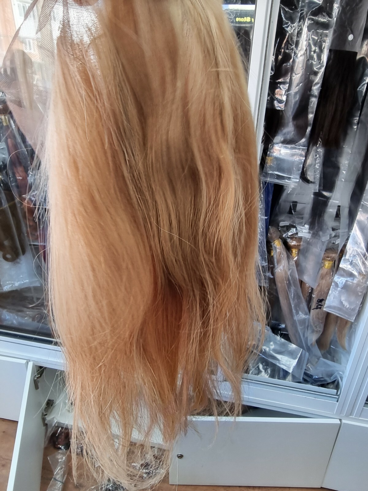 12A HONEY BLONDE 27# BRAZILIAN HUMAN HAIR 3BUNDLES+LACE 360 FRONTAL BODY WAVE