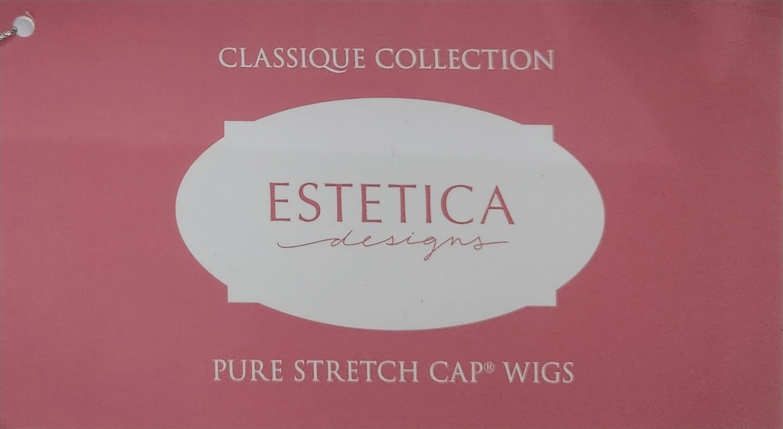 Heidi by ESTETICA Designs Short Layered Wig R6/28F Chestnut Brown w/ Red Frost