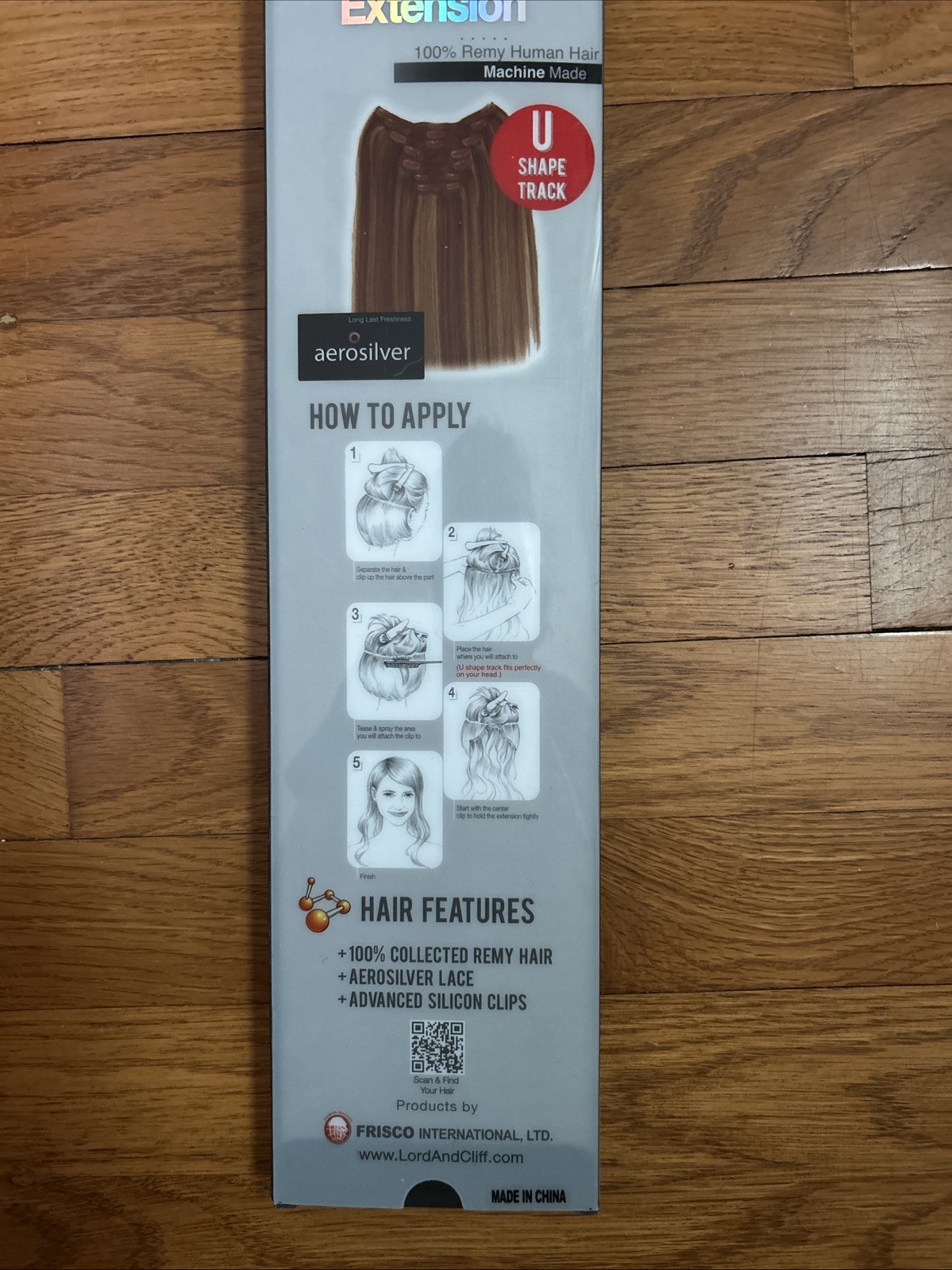 Lord & Cliff 100% Remy Human Hair 7 Pc Clip-In 14″ F4/27 SOLD OUT COLOR