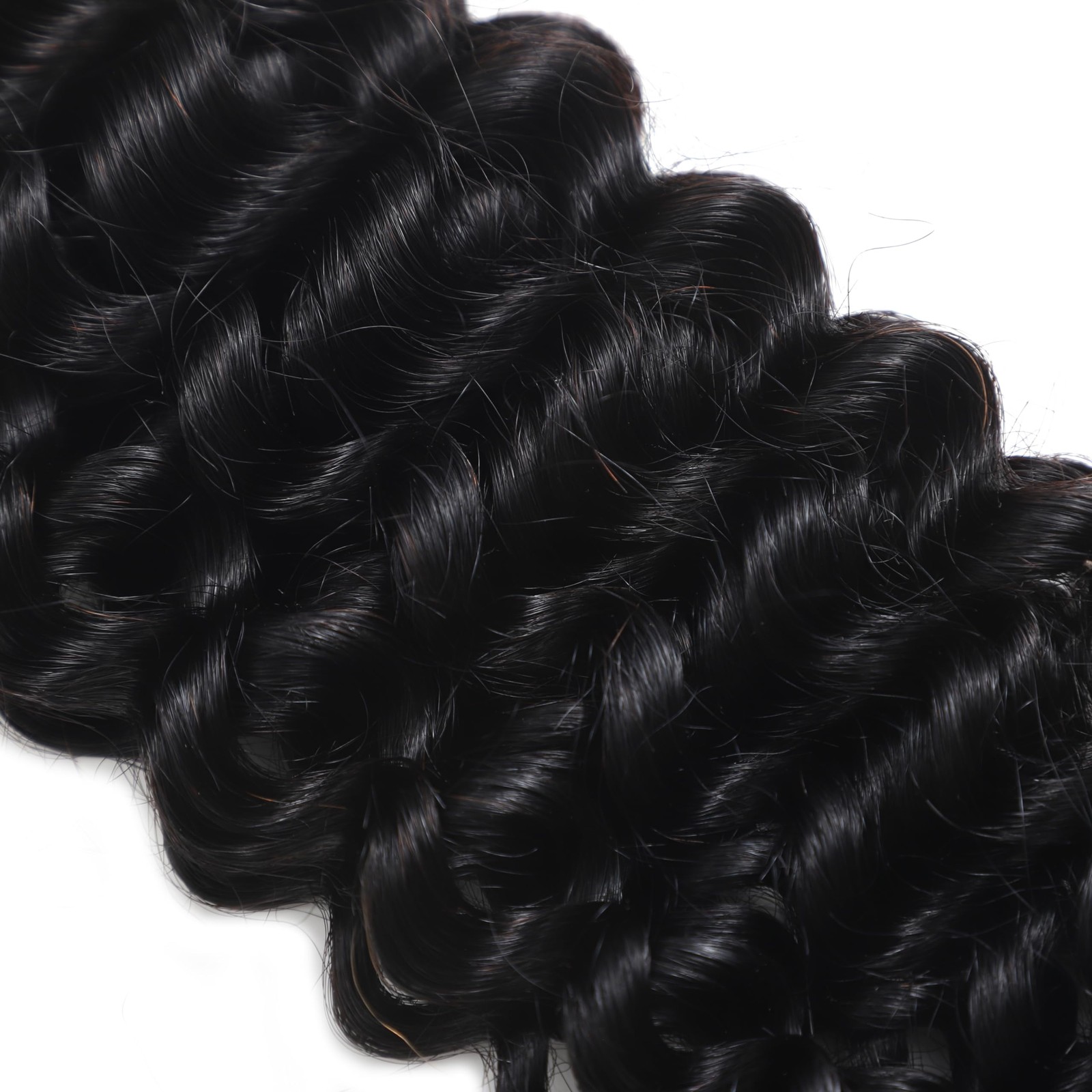 Nerumo Human Braiding Hair For Boho Braids 2 Bundles 100G 20Inch Water Wave