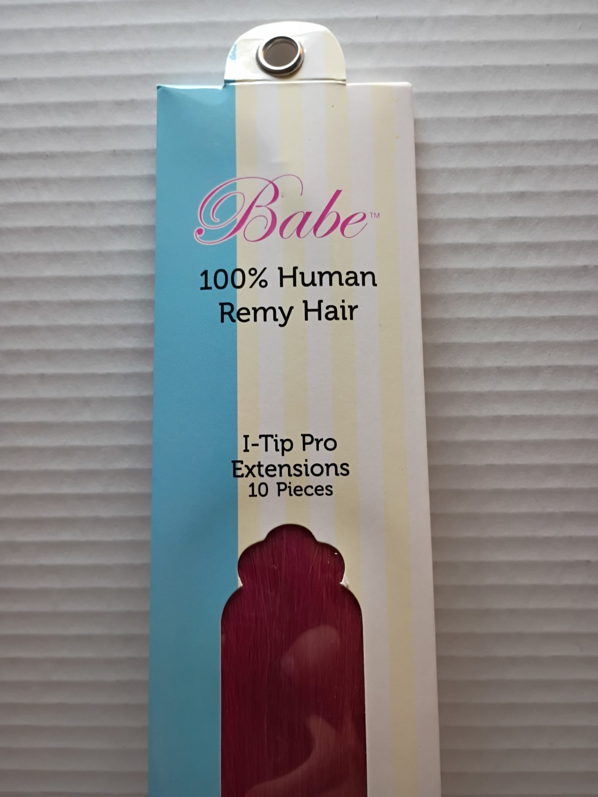 BABE i-Tip PINK MARY CATHERINE* Extensions 18″ 100% Remy Hair Straight New!