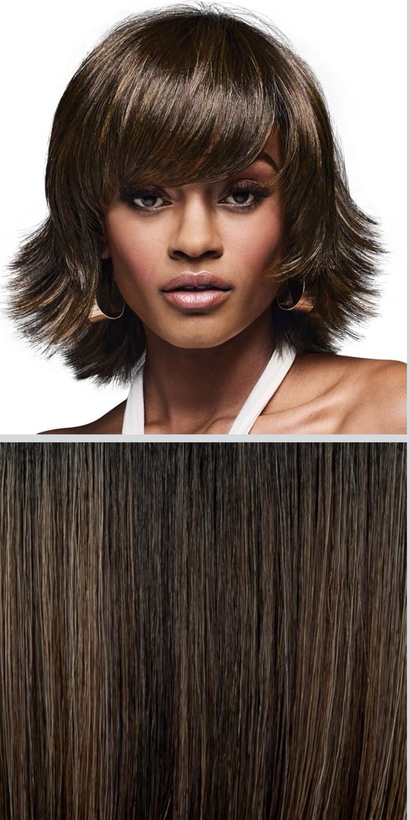Kim Kimble Chloe Mid-Length Textured Shag By Hairuwear, Average CapMC829SS $343