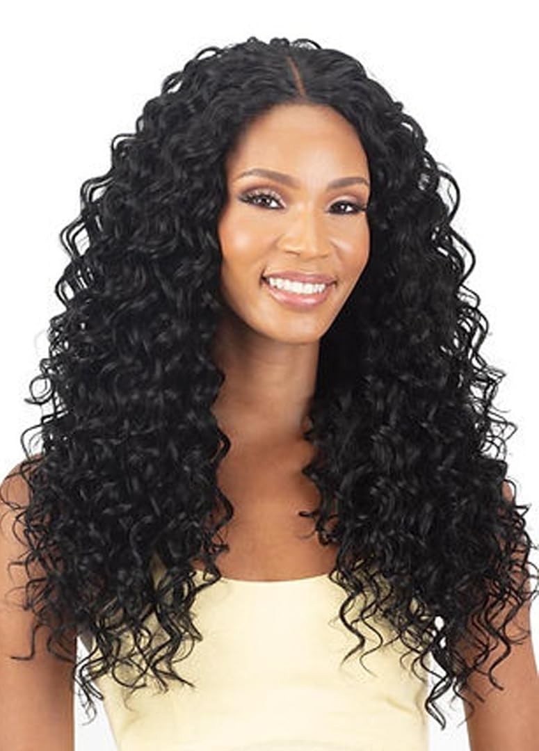 Mayde Beauty Bloom Bundle Deep Curl Weave Multipack Closure Wet Curly 4Pcs