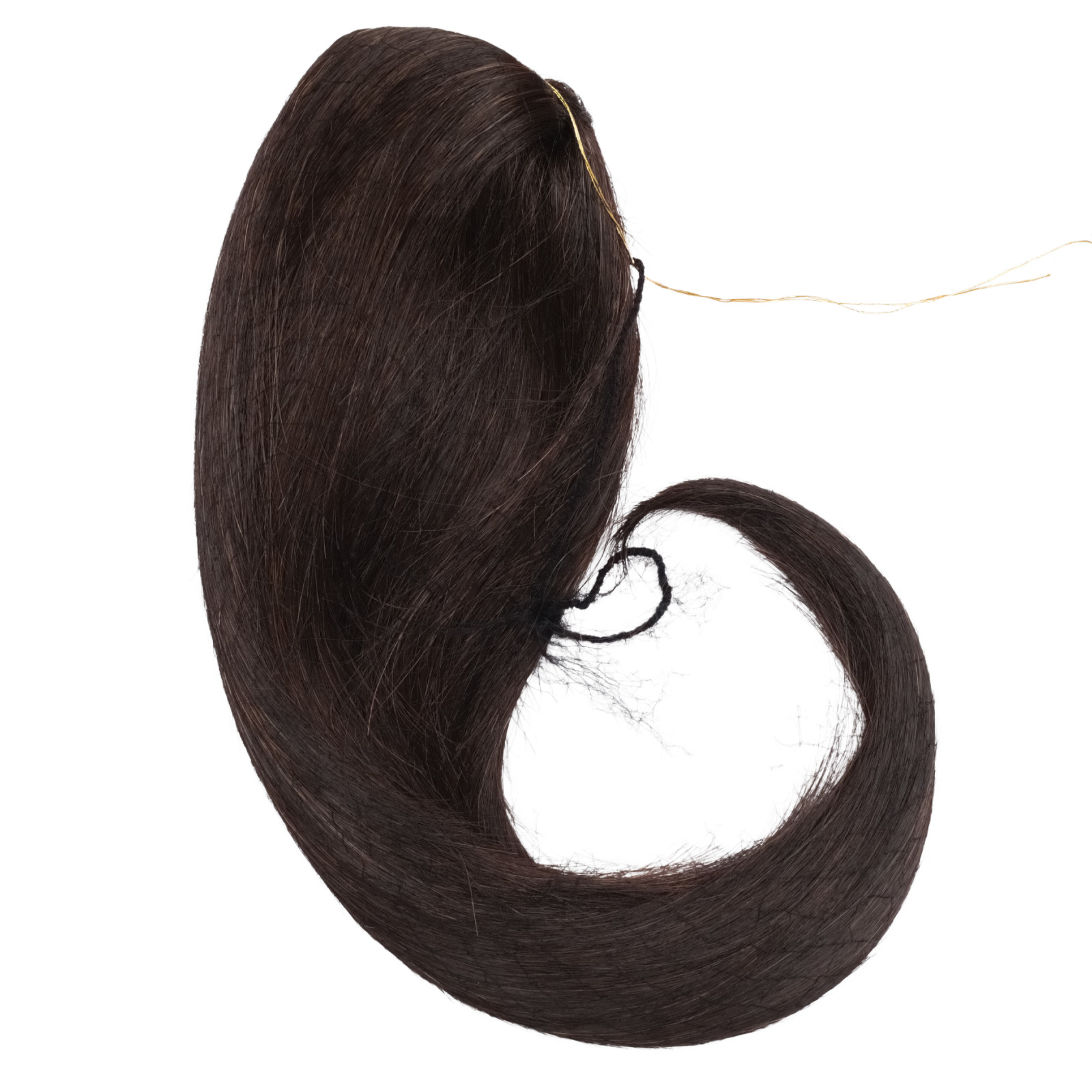 DARK BROWN 4/6R SEP01700 Secret Extensions 10″ Wire Ponytail