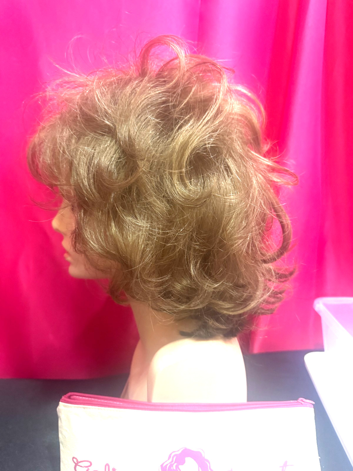 Godiva’s Secret Wigs “Farrah Wig” Honey Wheat TRIMMED SEE PHOTOS