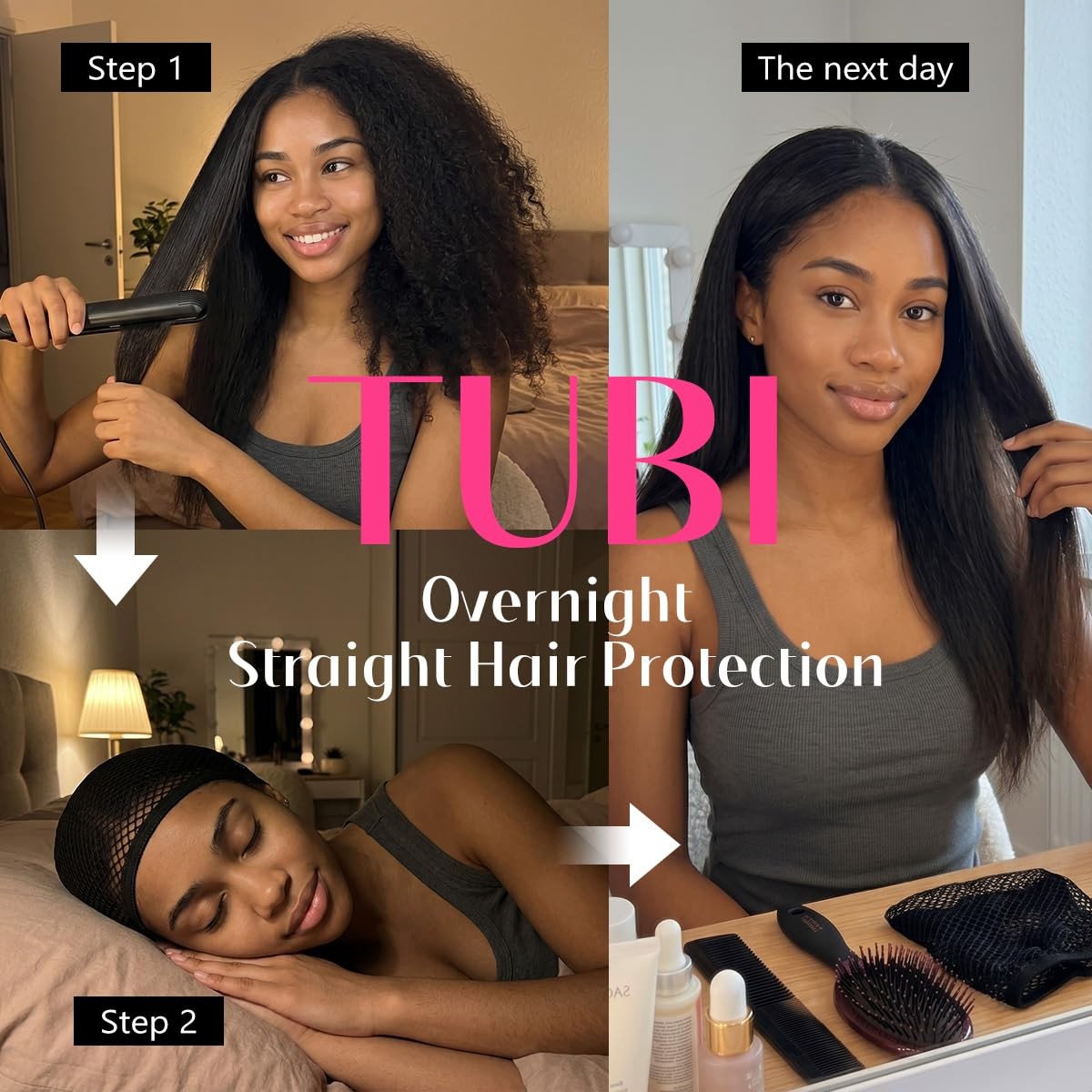 Dreamlover 3 Pack Black Mesh Wig Caps, Stretch 3 Count (Pack of 1),