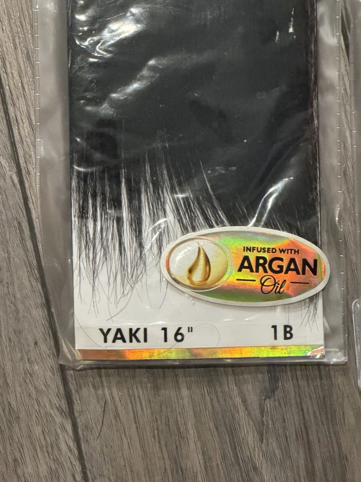 Empire Yaki Sensationnel 100% Human Remy Hair Soft Yaky Weave w/Argon Oil 16” 1B