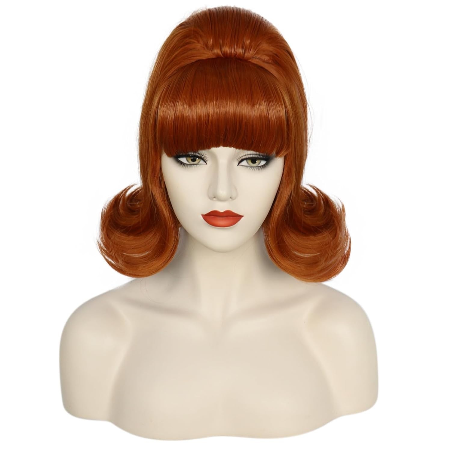 “Womens Flip Wig 60S 50S Retro Beehive Style Bouffant Vintage Look Wig Costume W