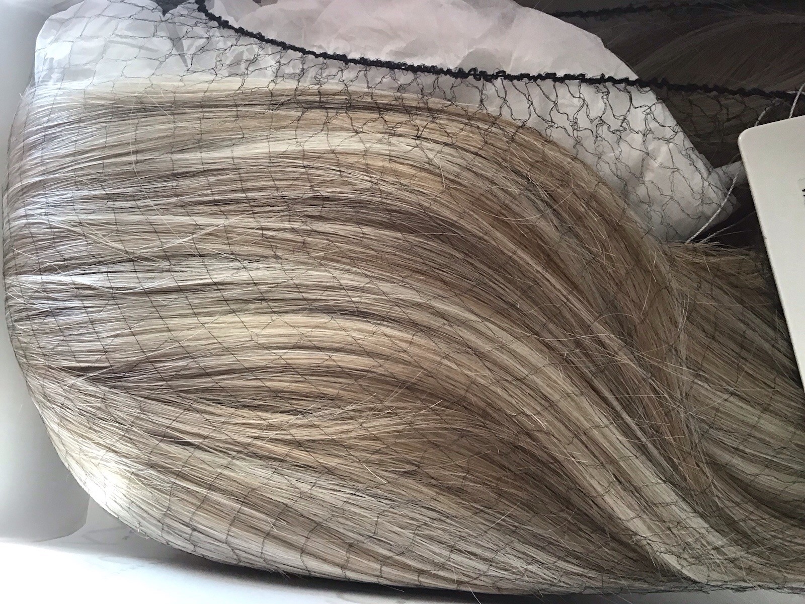 FLASH SALE NEW IN BOX ENVY WIG SHEENA Light Blonde Lace Front Ash Highlights