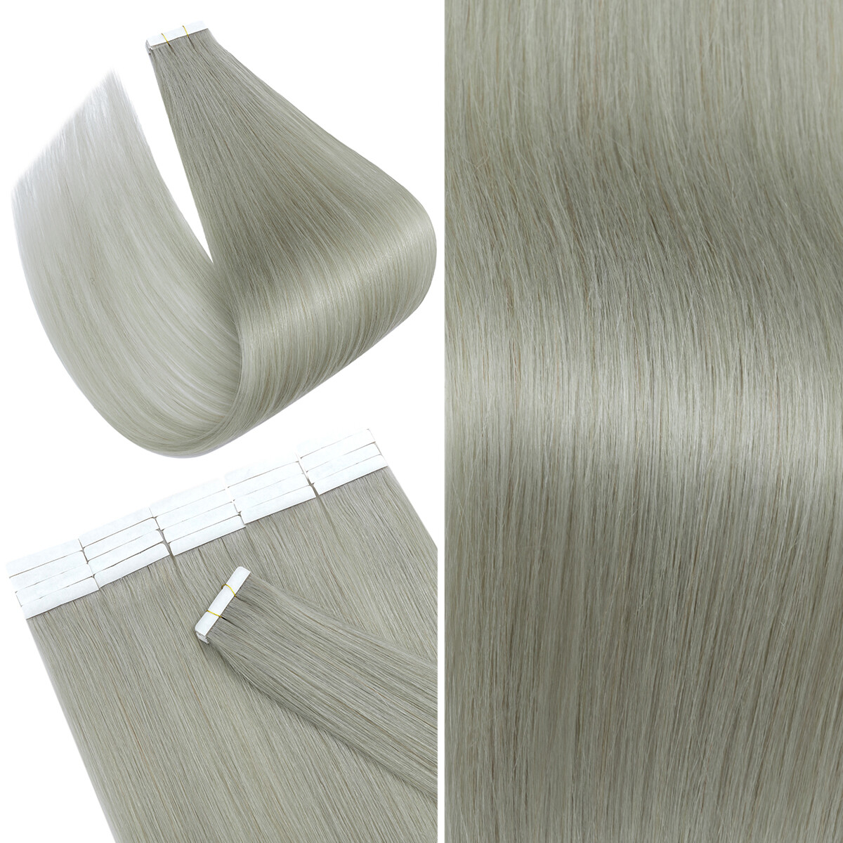 Skin Weft Human Hair Extentions Tape In Russian Real Remy THICK FULL HEAD Indian