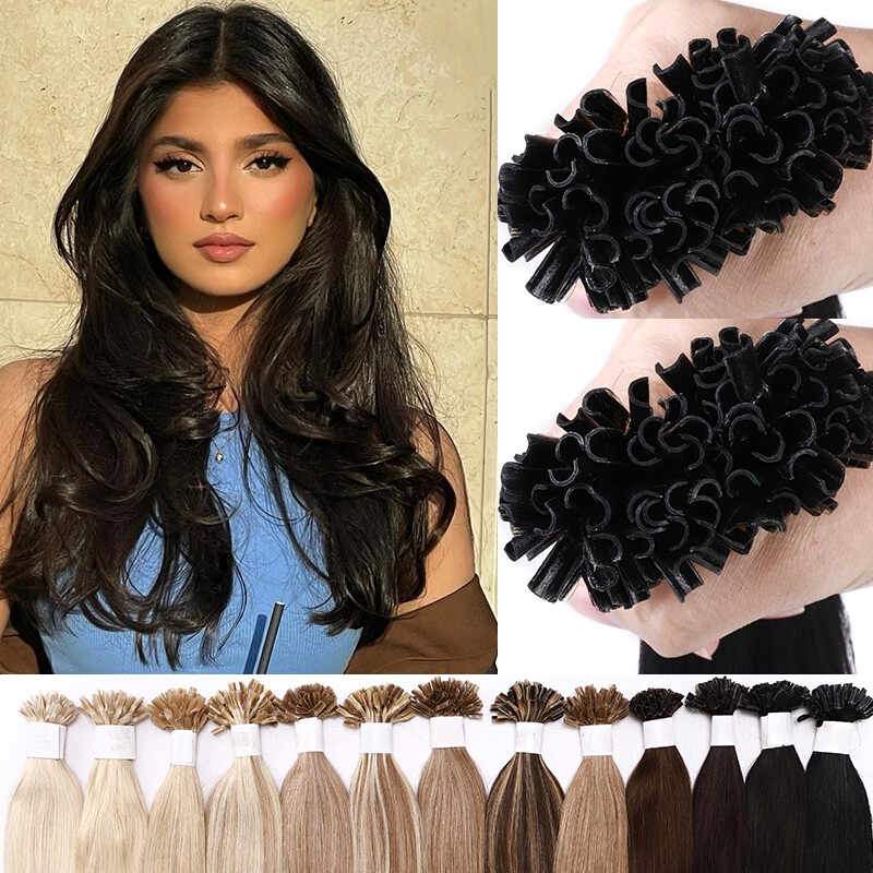 200S Thick 1g U Tip Human Hair Extensions Keratin Bondings 100% Real Remy Hair