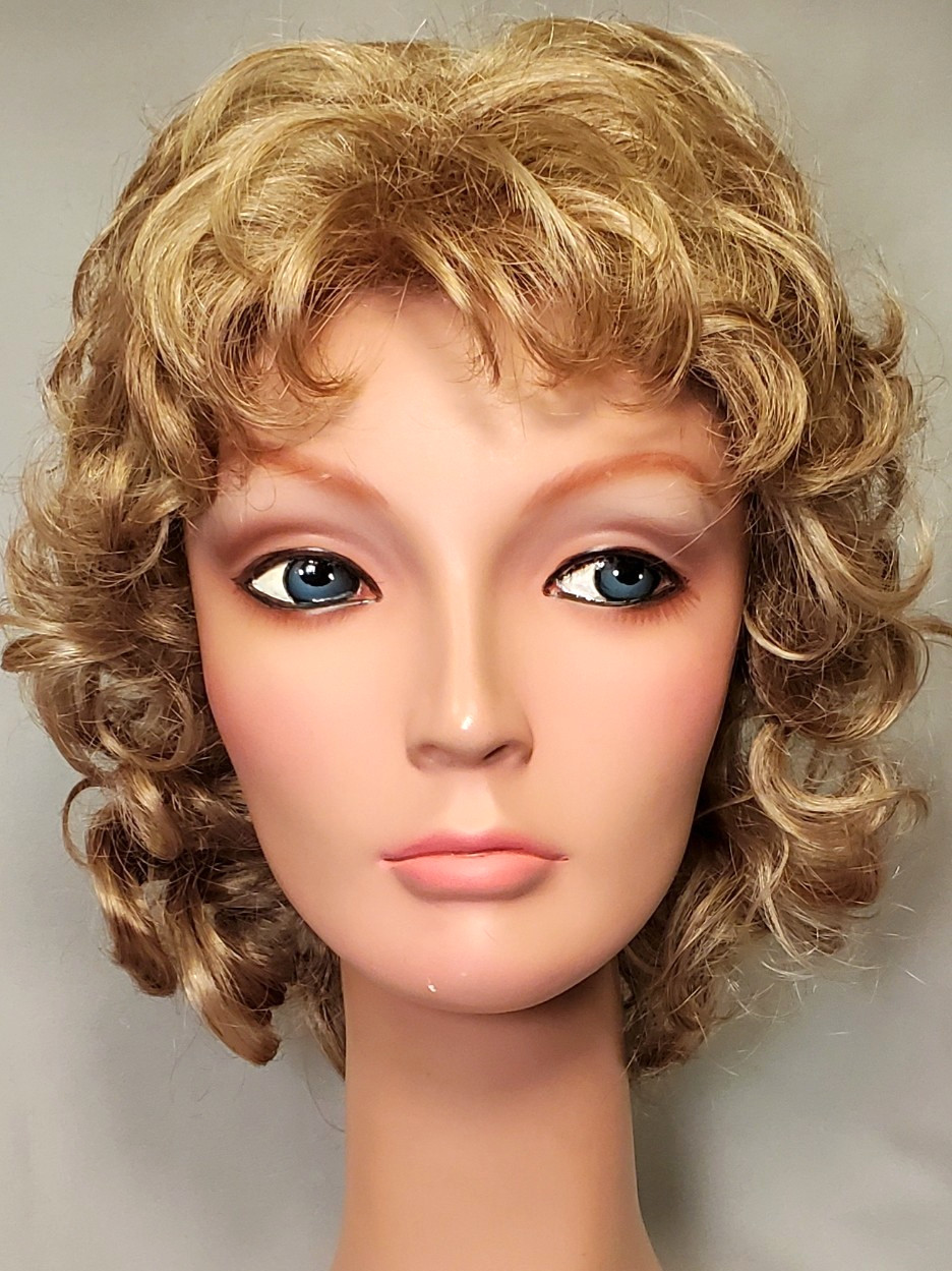 New York New York Tony of Beverly Curly synthetic wig Color 14/24 NWOT display