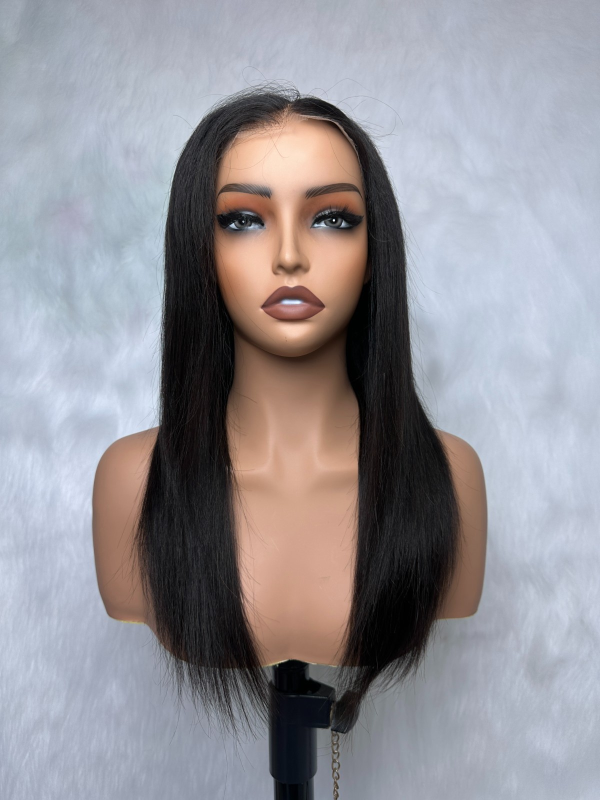 KNOT-FREE 14inch 180% Density 360 HD Lace Straight Wig With Invisible Strap