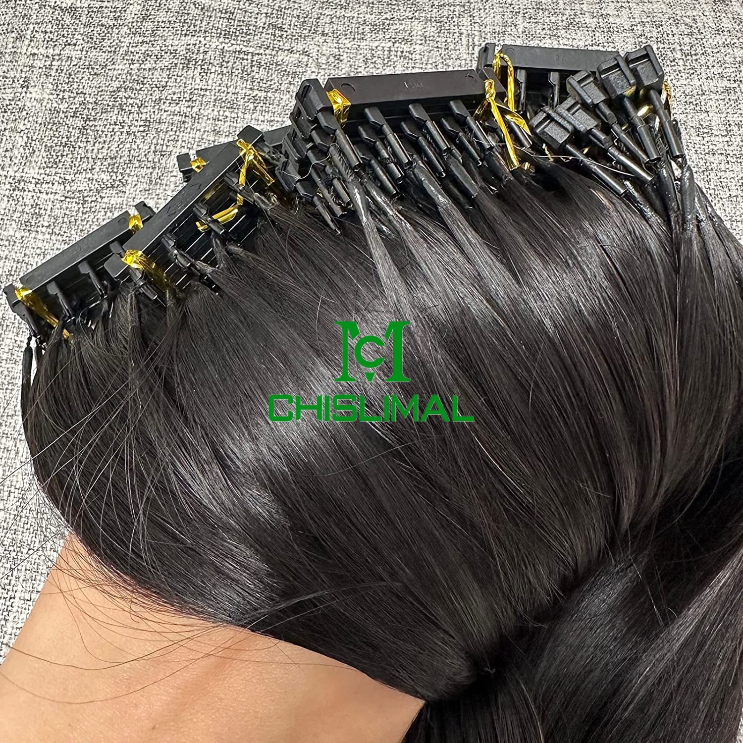 10-30Inch 6D Pre-bonded Remy Human Hair Extensions 20gram 40 Strands highlight