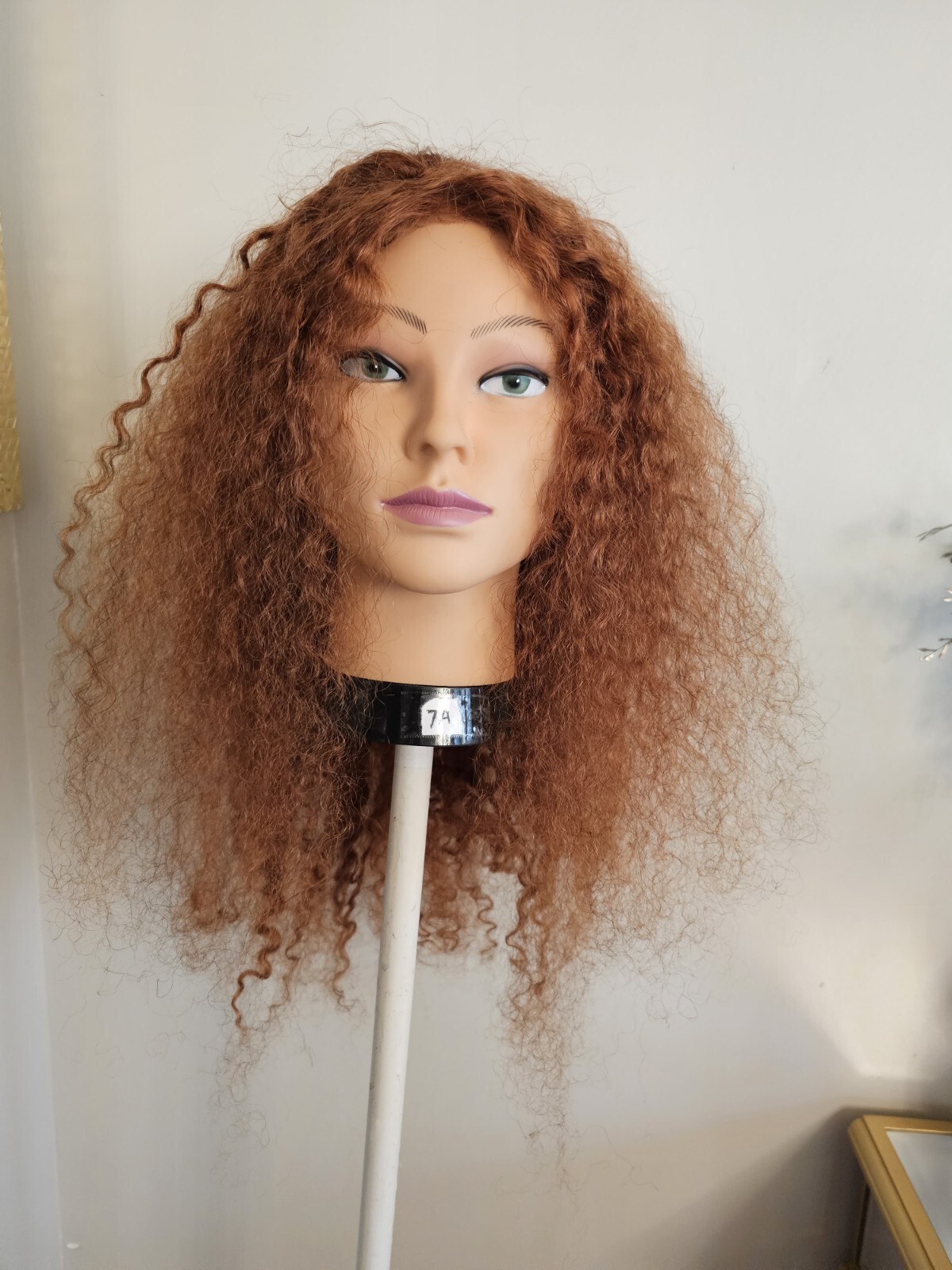 High Quality regular Top 22 to 23″ curly wavy 100% Virgin Human Hair Lace Wig