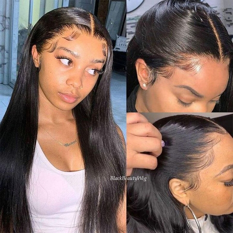 5×4.5 Silk Top Full Lace Human Hair Wig Brazilian Hair Silk Base Full Lace Wig