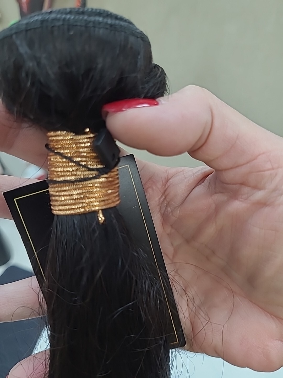 New GoNakedHair 18″ Indian Wavy 100% Human Hair Black