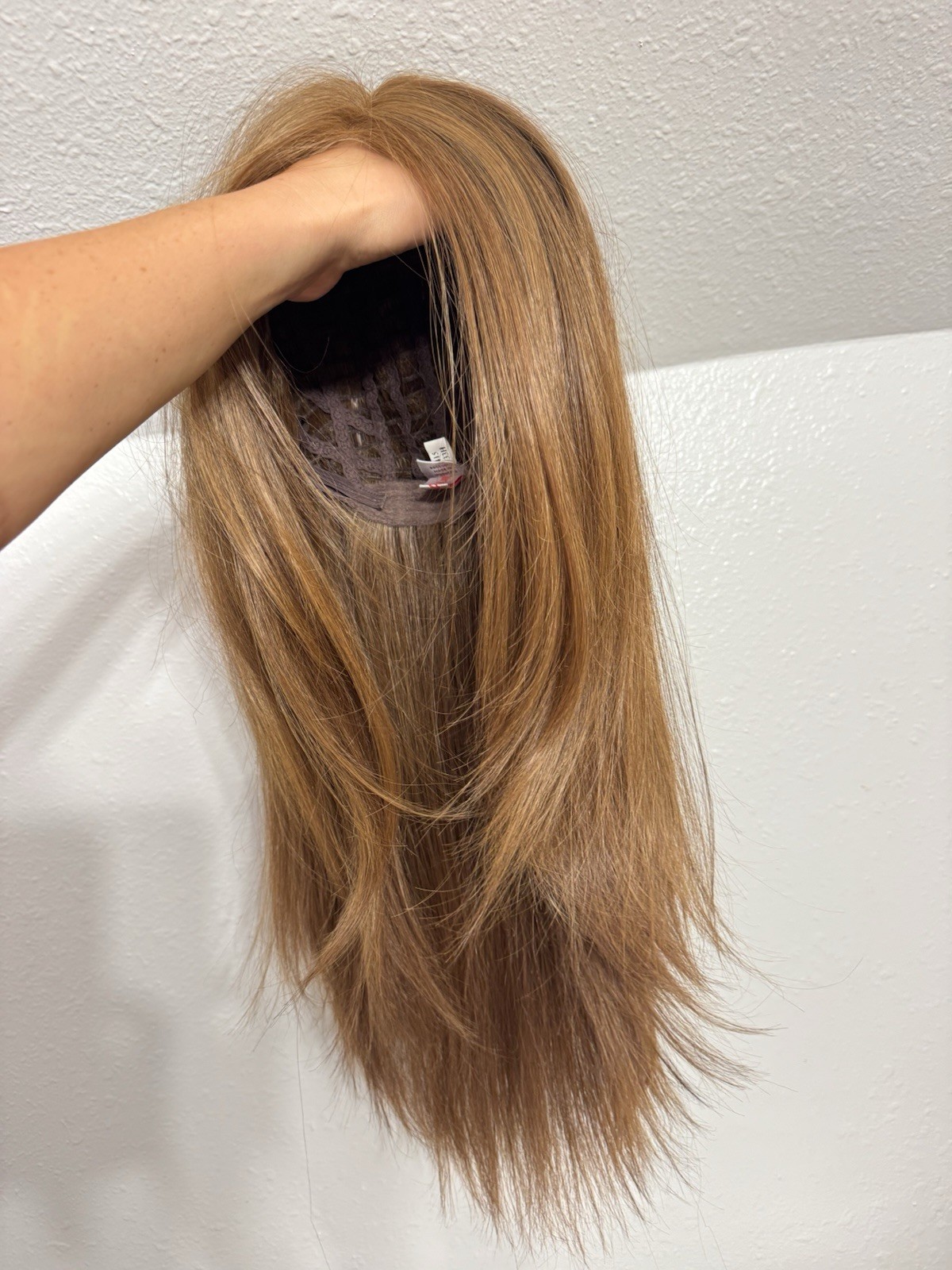 TressAllure Glam Wig 27/30/33H Auburn Blend Lace Front Mono Top
