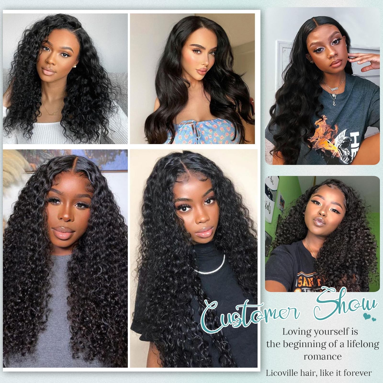 Licoville Body Wave I Tip Hair Extensions Human Hair For Black Women 12 Inch