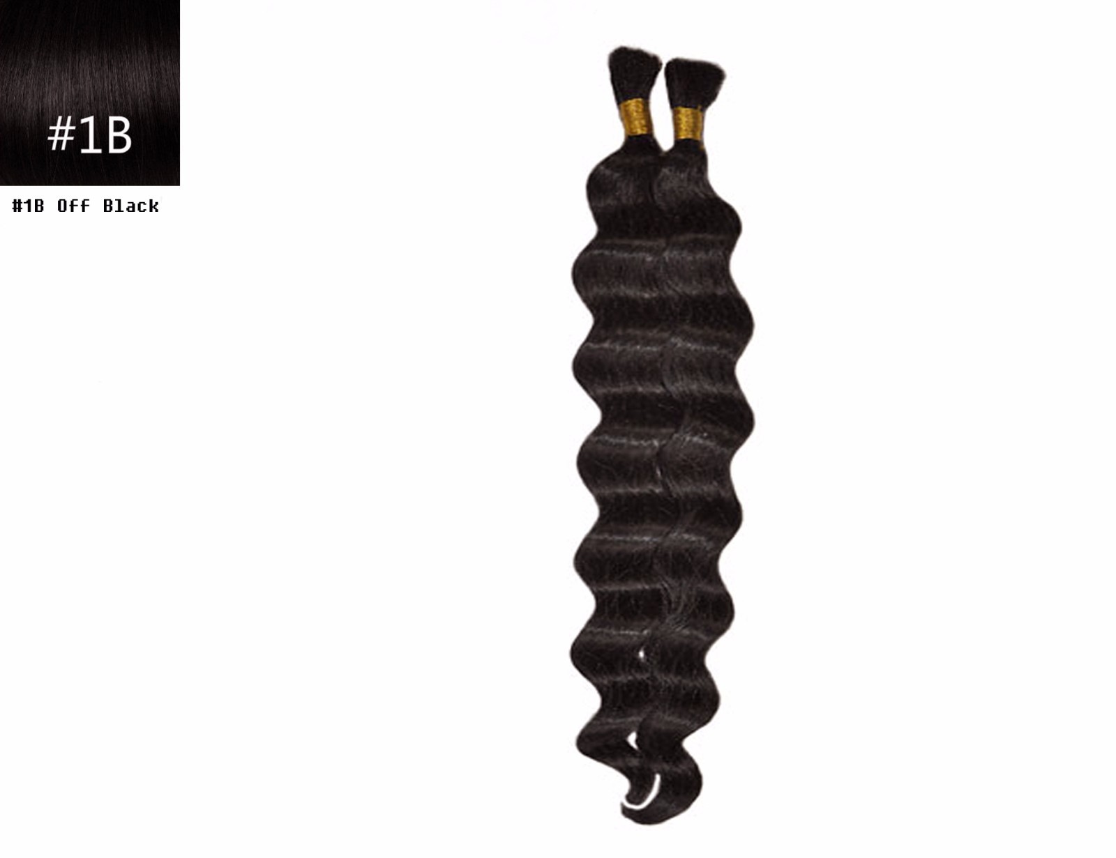 Deep Wave Box Braiding Micro Braids Bulk Hair 18 inch Top Quality Synthetic Hair
