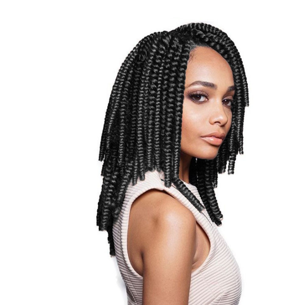 1Pcs Reusable Black Braid Wig Fashion Women Hairpiece Daily Wear
