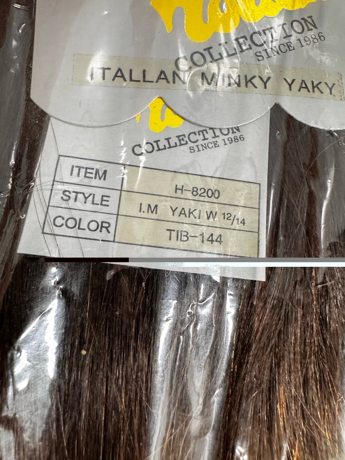🆕 Magic Touch 100% Human Hair Italian Minky Yaky Weave 12/14” T1B-144